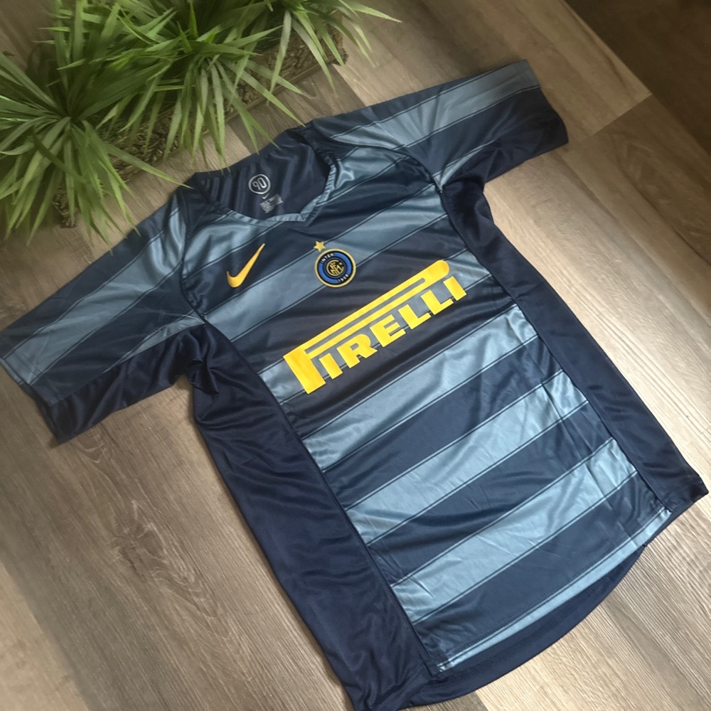 Inter Milan 2004/05 Third Retro Soccer Jersey VTG Football Shirt Internazionale
